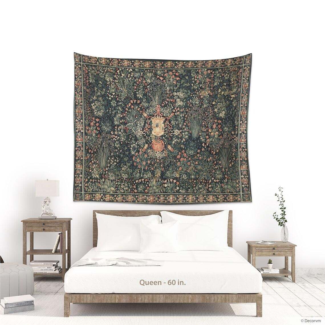 Medieval Painting Wall Tapestry Art Decor