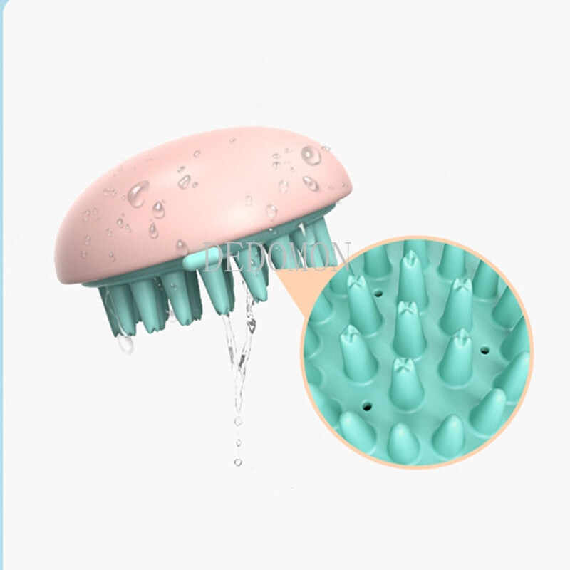 Silicone Hair Scalp Massager Shampoo Brush