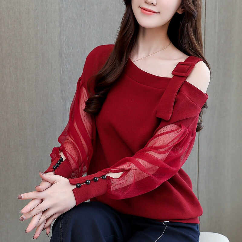 Spring Long Sleeve Shirt Women Fashion