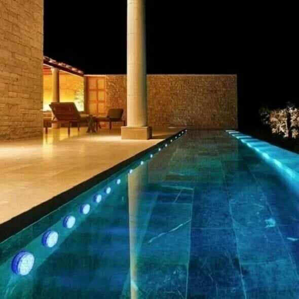 60% OFFSubmersible LED Pool Lights (RF Remote Control )