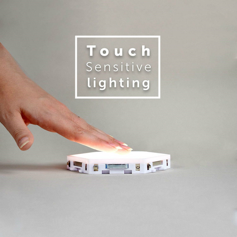 🔥HOT SALE - 50% OFF 🔥 Super LED Assembled Hand Touch Sensing Honeycomb Light