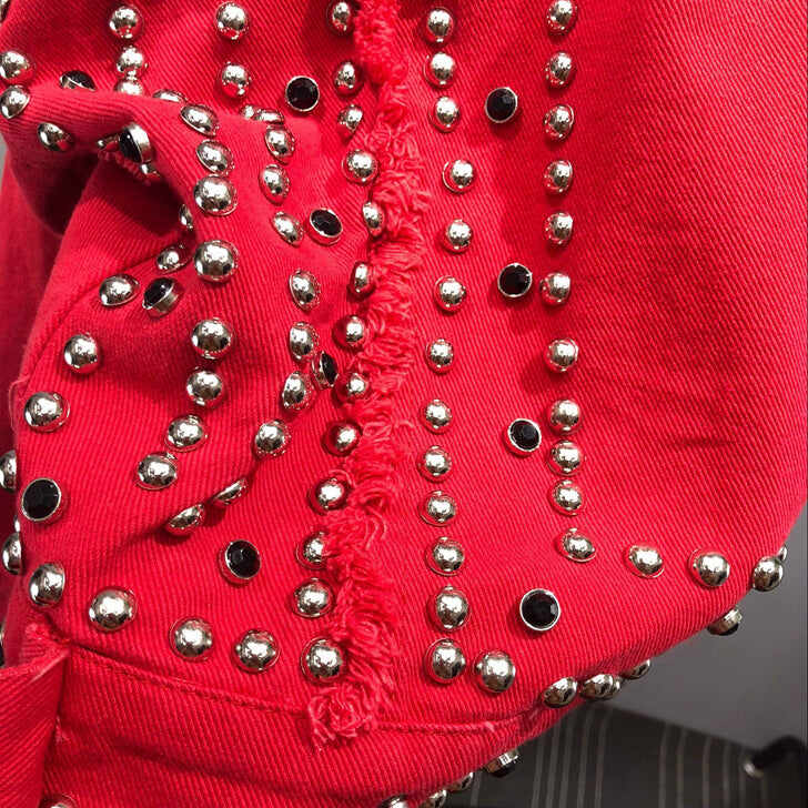 Willow Studded Diamond Female Jacket