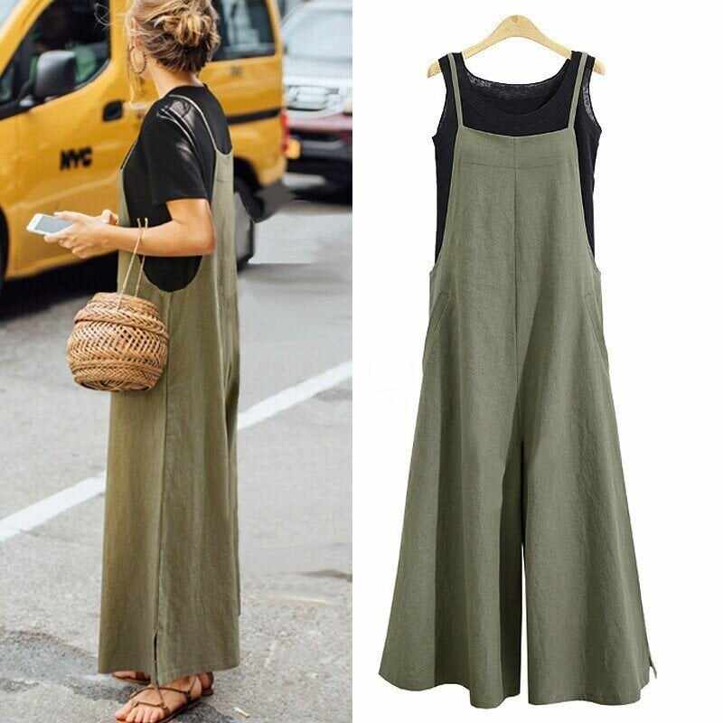 BIG SALE - 50% OFF Women's Sleeveless Oversized Casual Jumpsuit