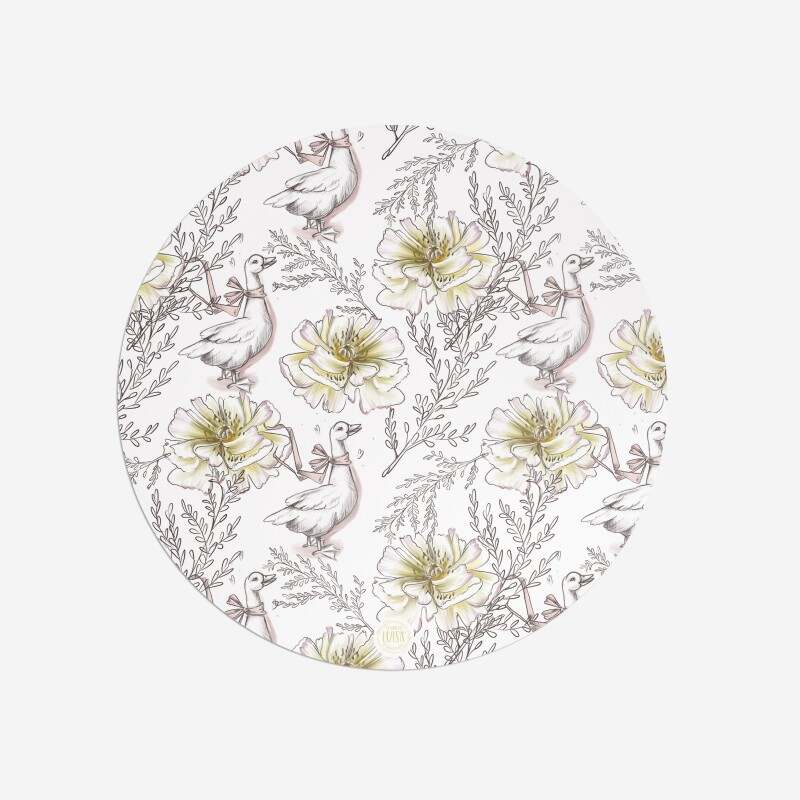 “Geese among the flowers” ​​placemats