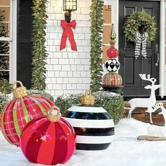 Outdoor Christmas PVC inflatable Decorated Ball