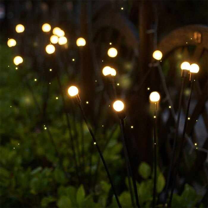 Father's Day Promotion IP65 Waterproof Solar Powered Firefly Garden Light(Buy 3 Free Shipping)