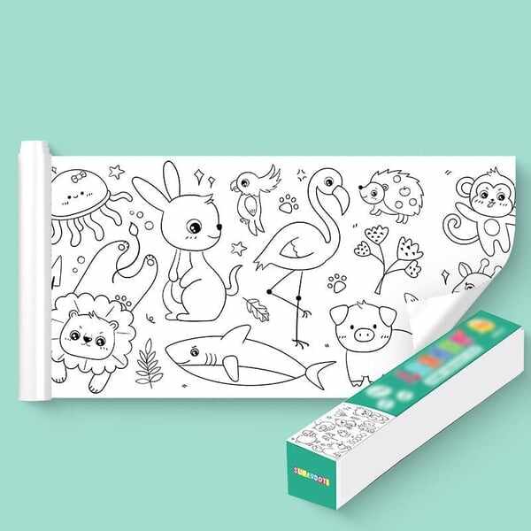 (Last Day Promotion 48% OFF) Children's Drawing Roll - BUY 3 GET 10%OFF & FREE SHIPPING NOW!