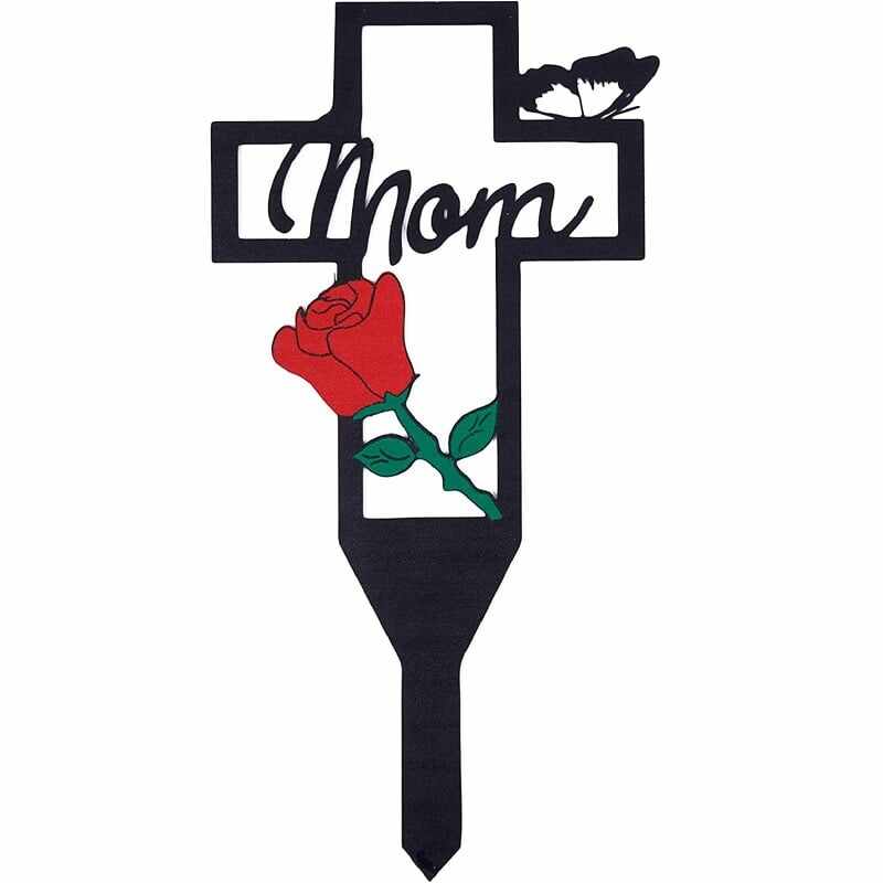 Hot Sale - Cemetery Memorial Cross Stake for Parents