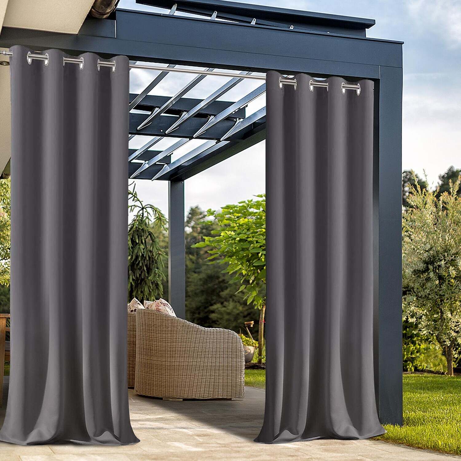 Waterproof Outdoor Curtain Privacy