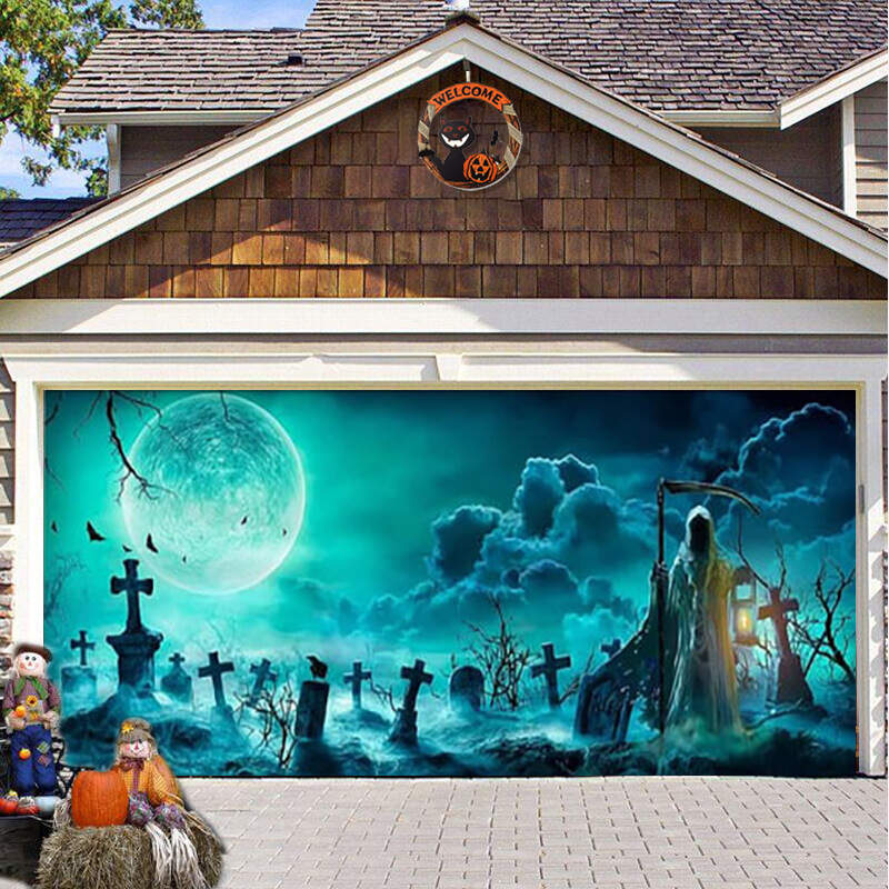 Halloween Sale 49% OFFHalloween 2023 Garage Door Decoration