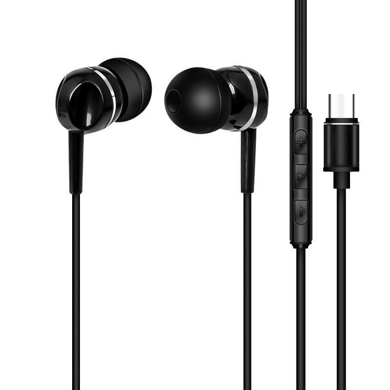 stereo type c in ear headphones