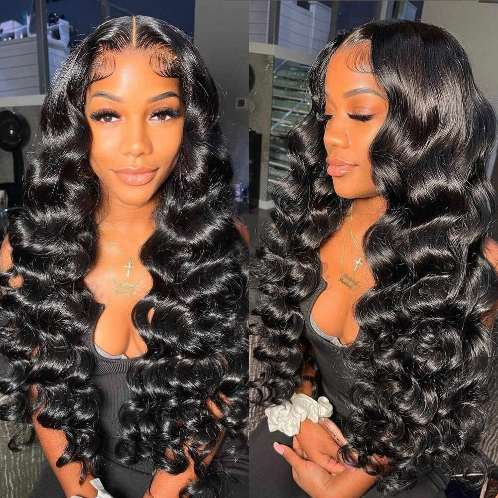 Jemima Loose Deep Wave 13x4 Lace Front Human Hair