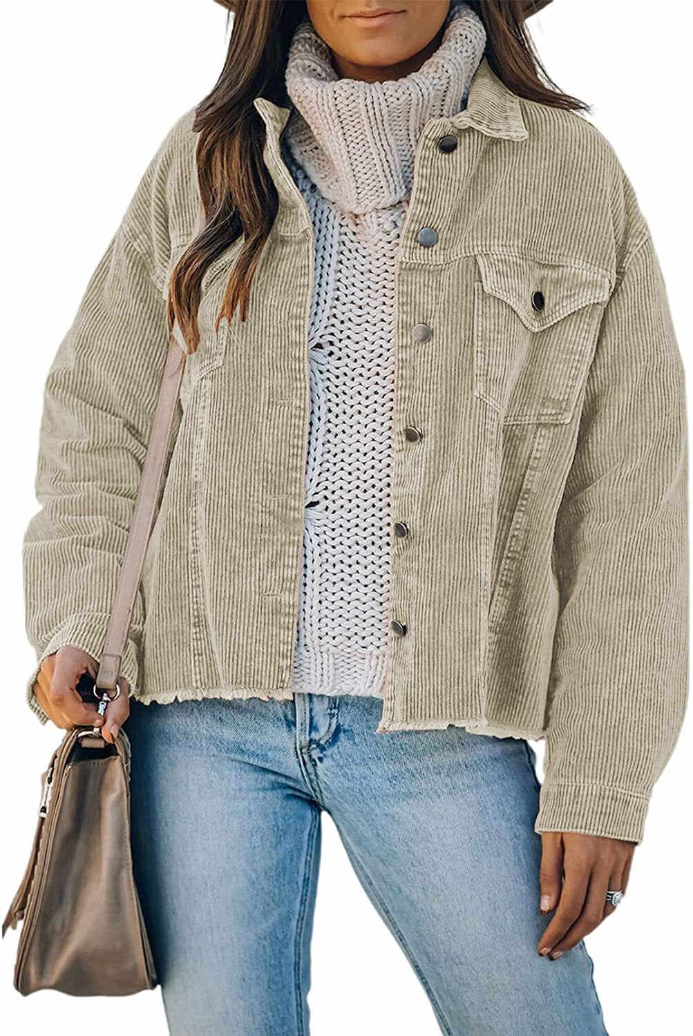 Women's Loose Long-sleeved Jacket