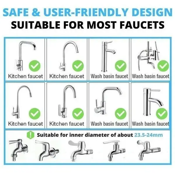 (🔥Hot Sale - 48% OFF) Universal Splash Filter Faucet - BUY 2 GET 1 FREE