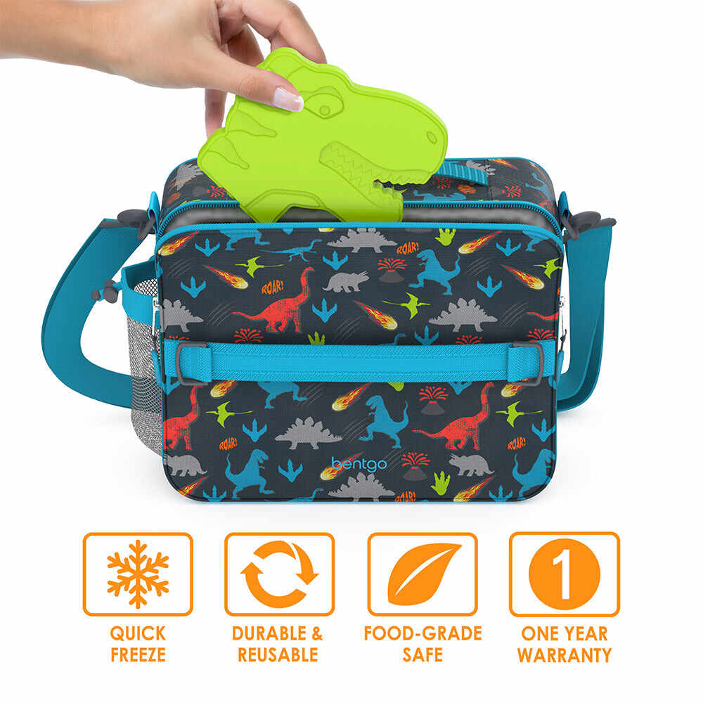 Kids Prints Lunch Box, Lunch Bag, & Ice Packs