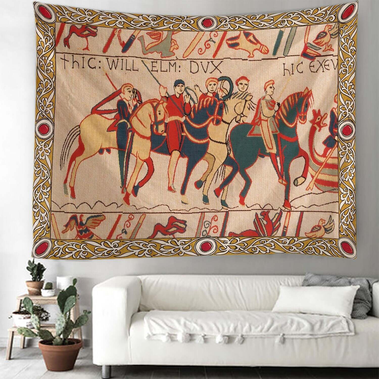 Bayeux Medieval Large Wall Tapestry Art Decor