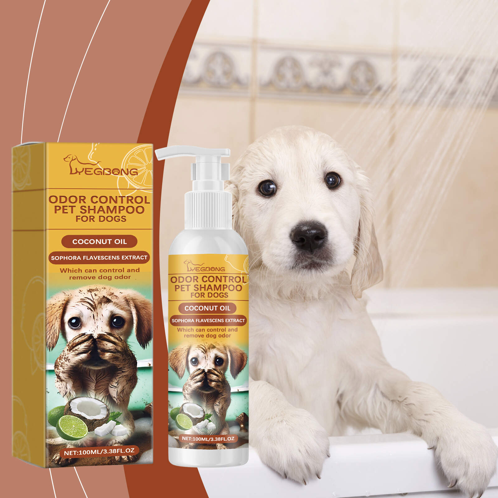 Odor Control Pet Shampoo For Dogs