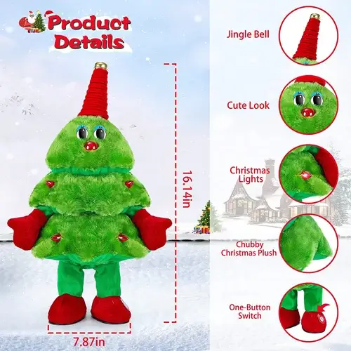 🎵Singing and Dancing Christmas Tree Toys🎄-👍Buy 2 Save 15%