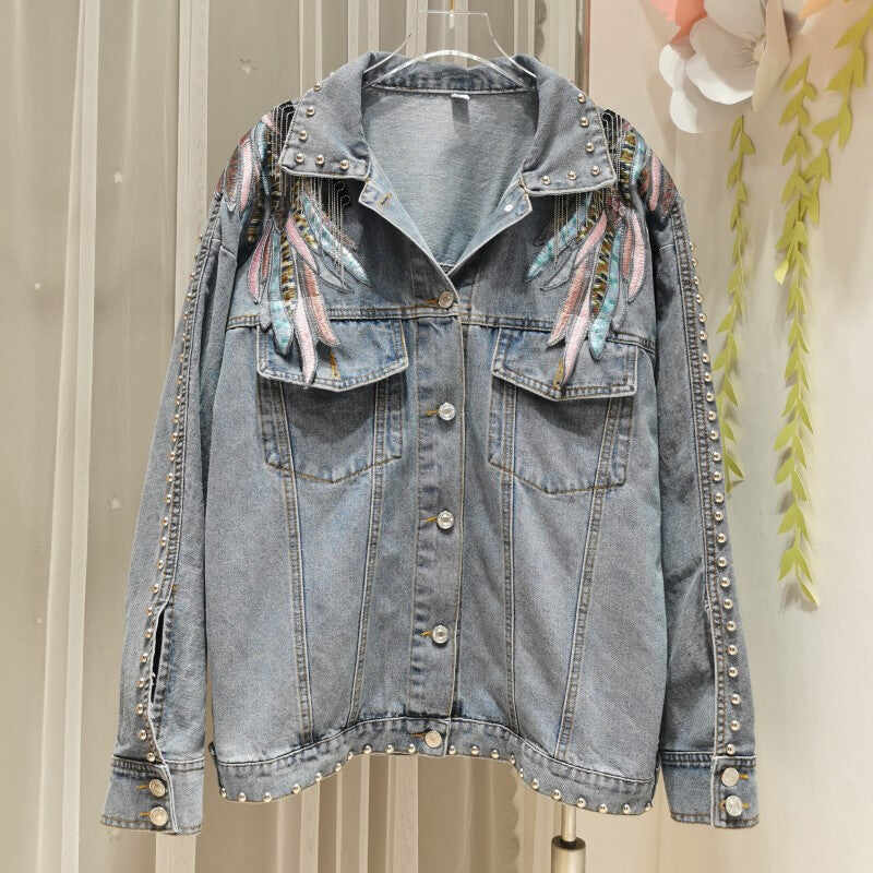 Denim Jacket Personality Versatile Casual