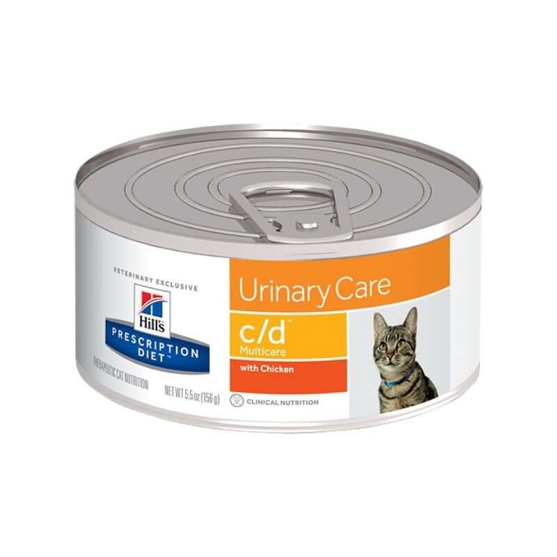 Hill's Prescription Diet - Feline c/d Multi Urinary Care Chicken Canned 5.5oz