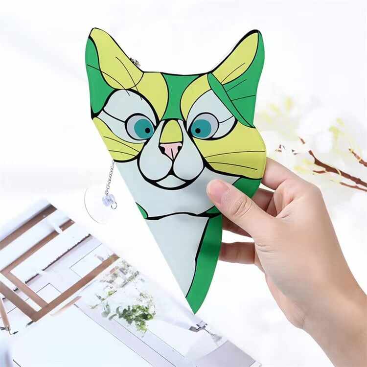 BIG SALE - 40% OFFHot Sale-Handmade Stain Cat Suncatcher For Window