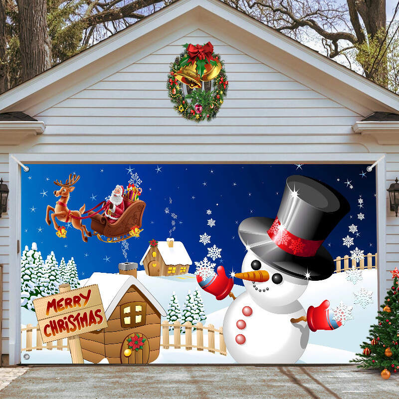 Nativity Scene Christmas Holiday Home Garage Decor Banner Billboard Do