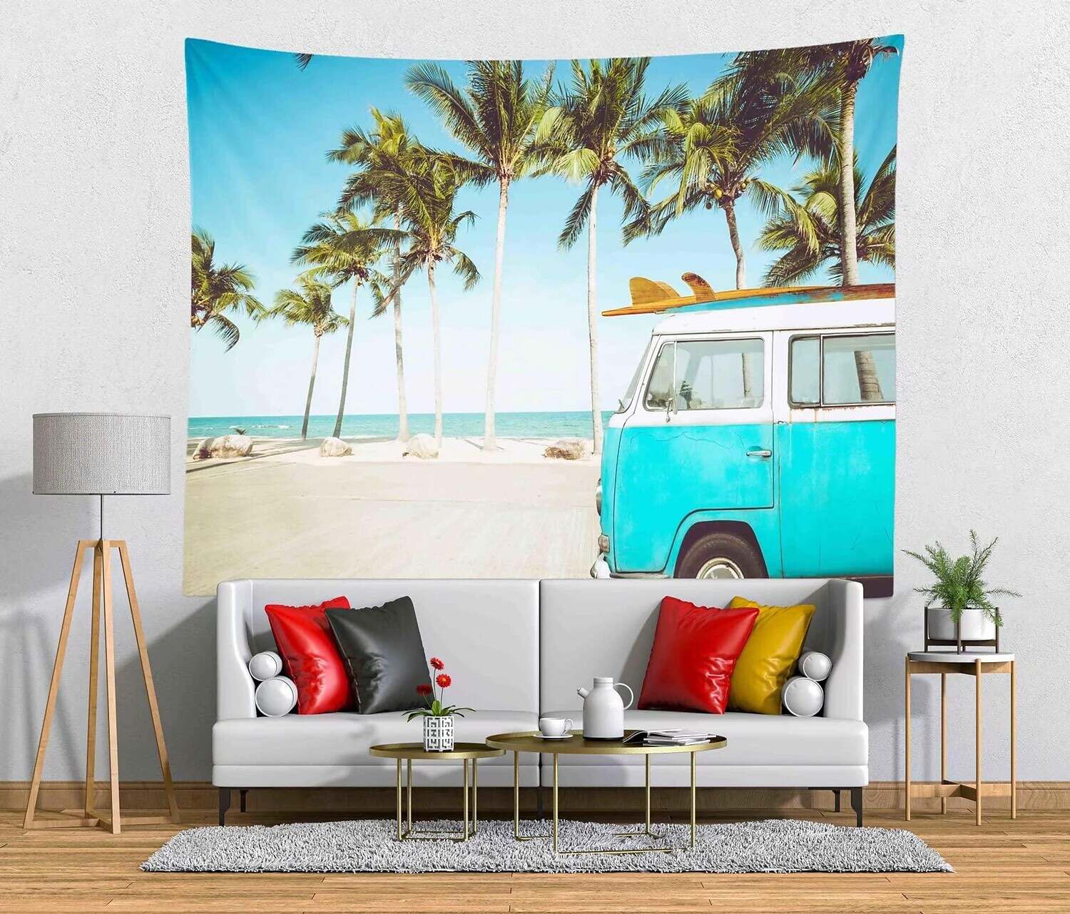 Beach Wall Tapestry Art Decor Photograph Backdrop