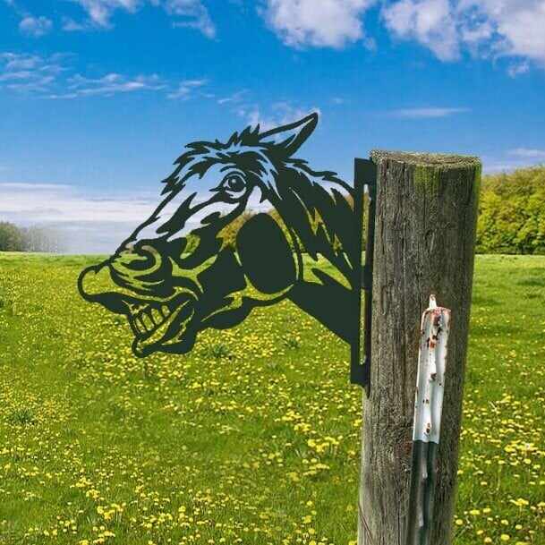 Only$19.99Farm Peeping Animal Metal Art(Buy 3 Free Shipping)