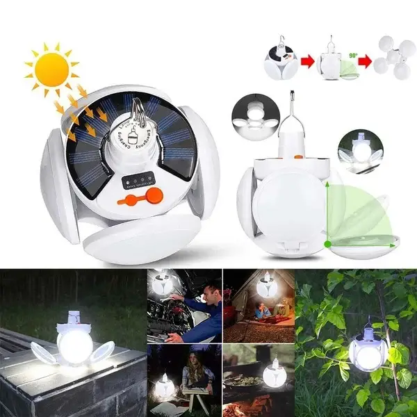 2-in-1 Waterproof Folding Solar LED Bulb (🔥Buy 2 Get 10% OFF & FREE SHIPPING)