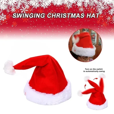 🎅Electric Christmas Hat 🔔 This Santa hat can sing and dance!🎵