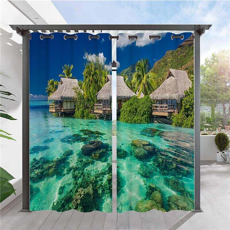 Waterproof Outdoor Curtain Privacy