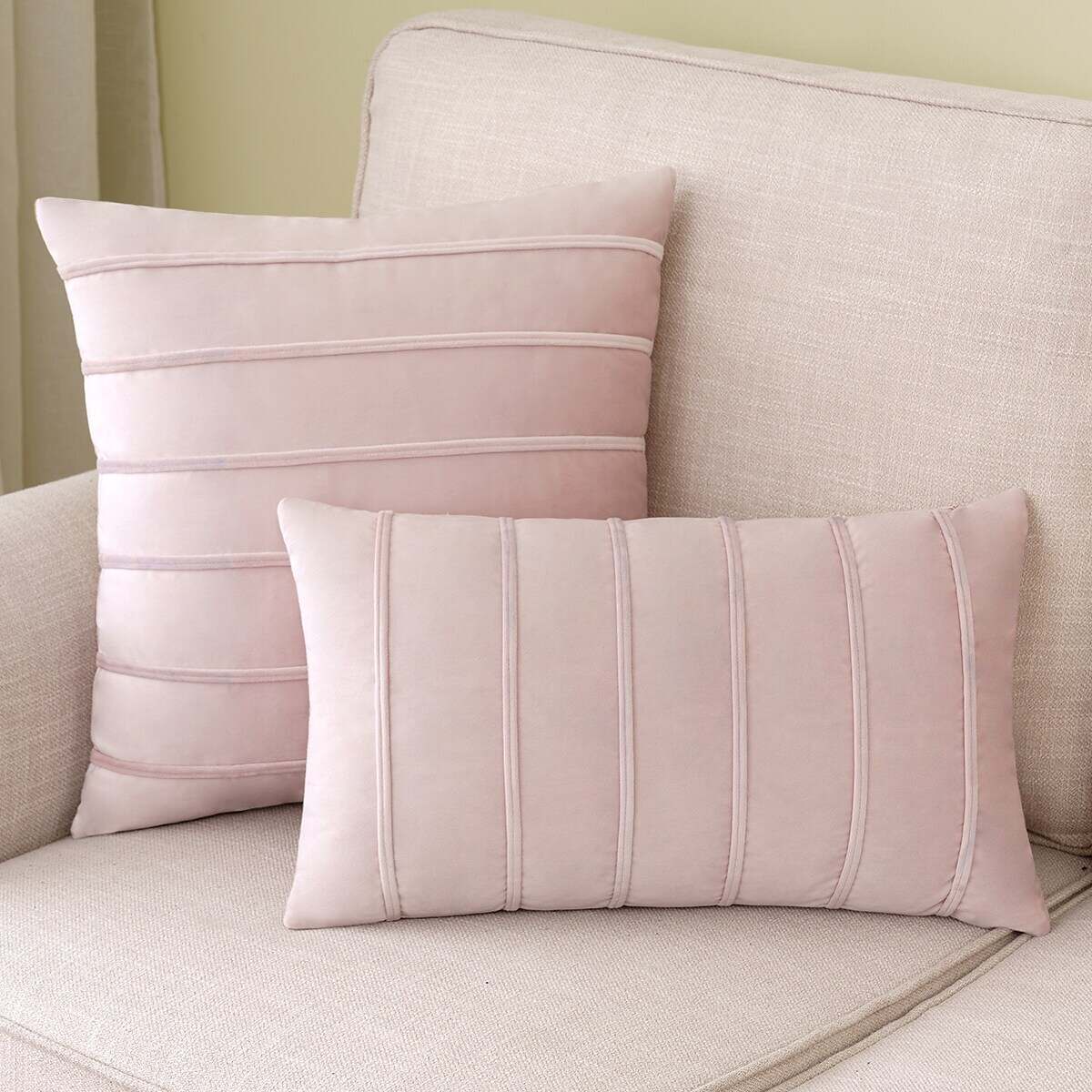 Solid Color Velvet Pillowcase Cushion Cover