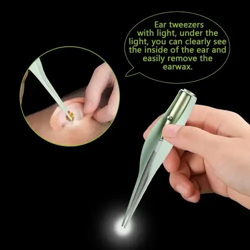 🔥Last Day Promotion 48% OFF - Ear Wax Removal Tool Kit with Light