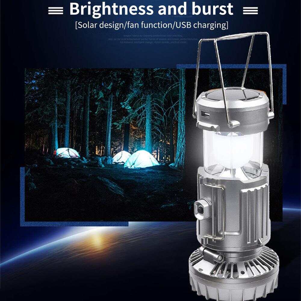 🔥Last Day Promotion -50% OFF🔥6 in 1 Portable Outdoor LED Camping Lantern With Fan