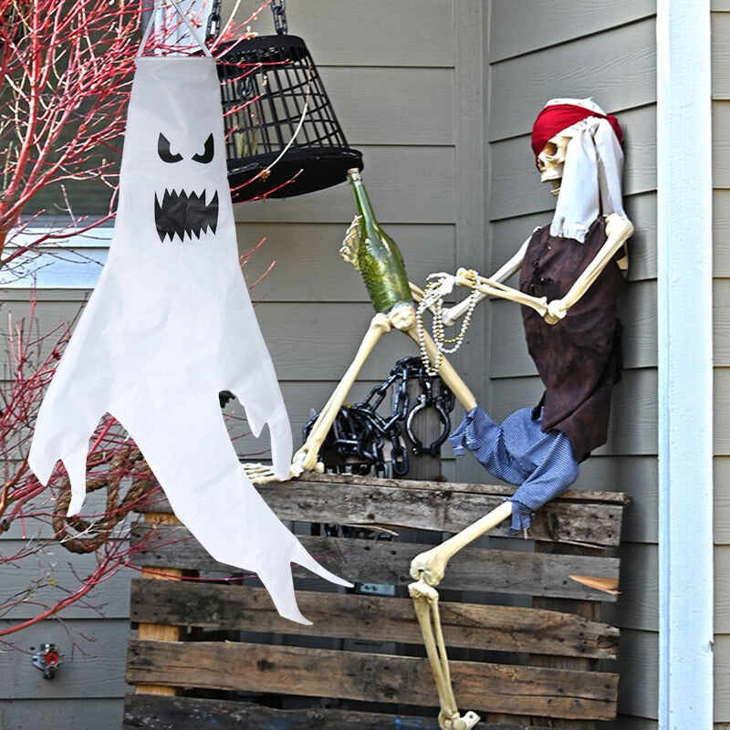 Halloween Ghost LED Light Hanging Spooky