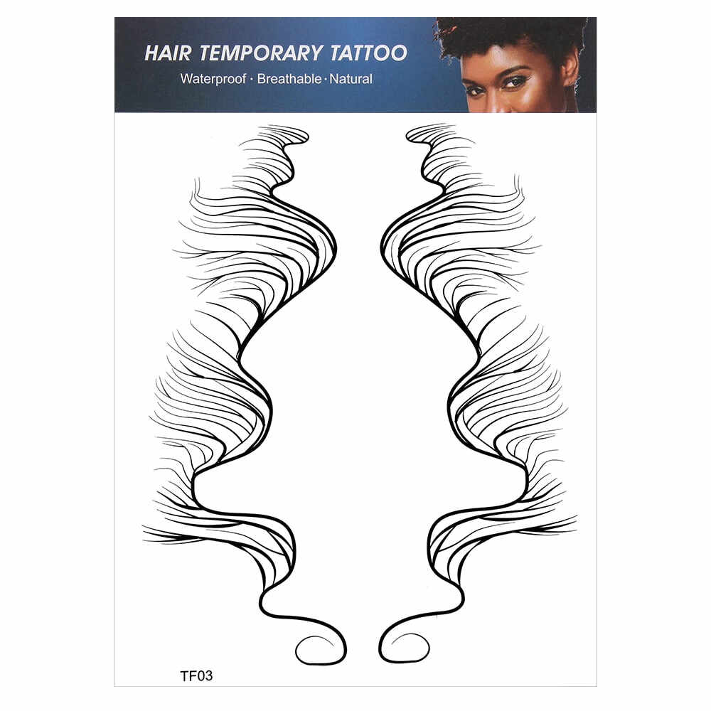 Baby Hair Tattoo Stickers