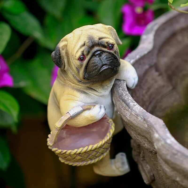 Courtyard Garden Flower Pot  Creative Ornament