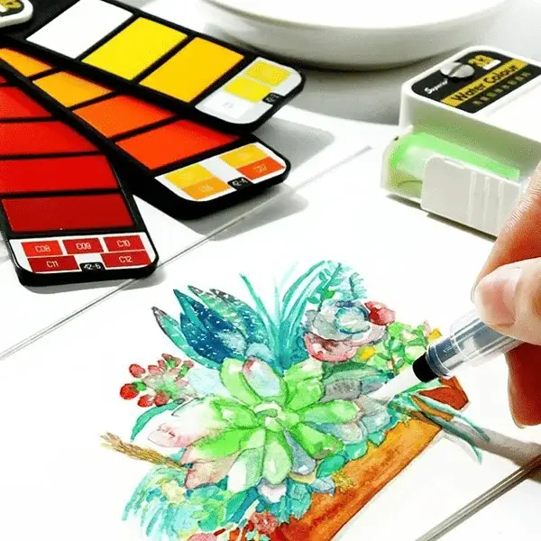 🔥Last Day Promotion 49% OFF -- Handy Watercolor Travel Kit