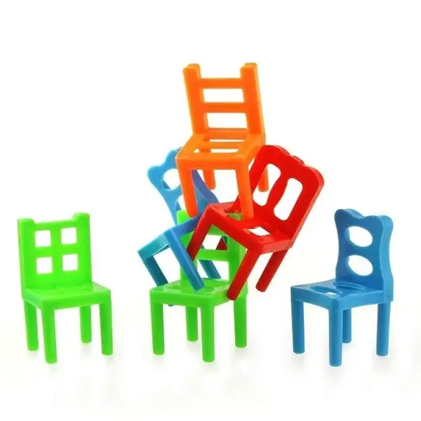 Christmas Hot Sale 48% OFF - Chairs Stacking Tower Balancing Game (18pcs)