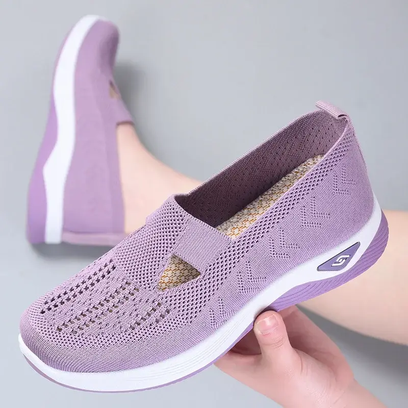 Last Day 49% OFF -Women's Woven Orthopedic Breathable Soft Sole Shoes