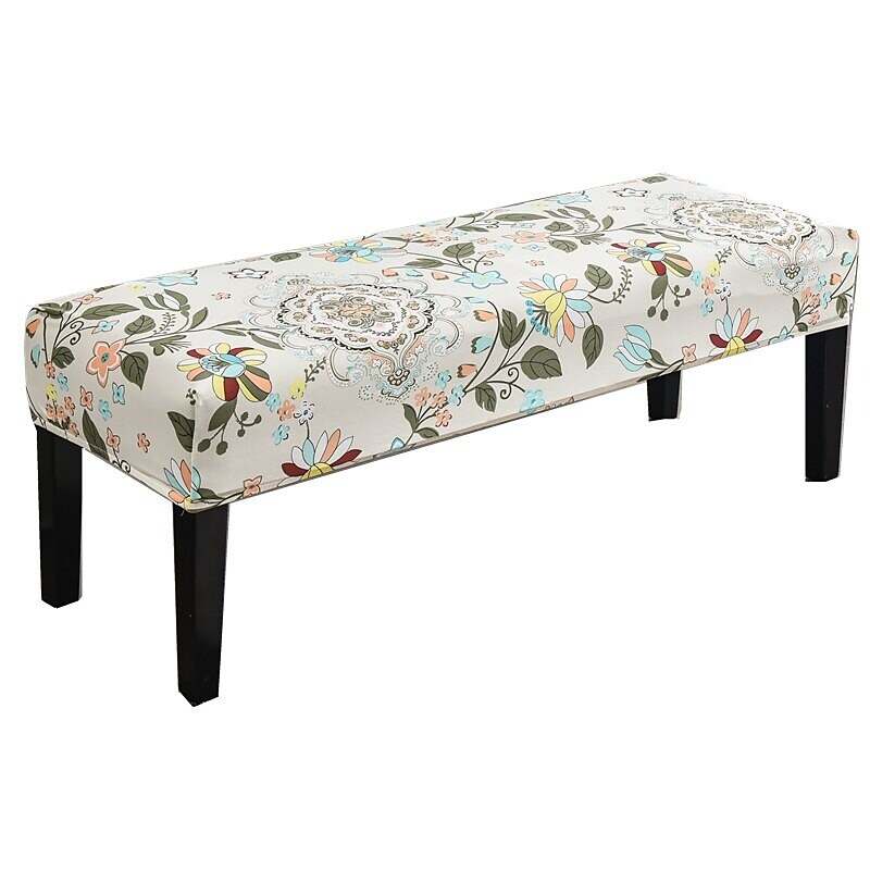 Dining Bench Cover High Stretch Bench Seat Furniture Protector