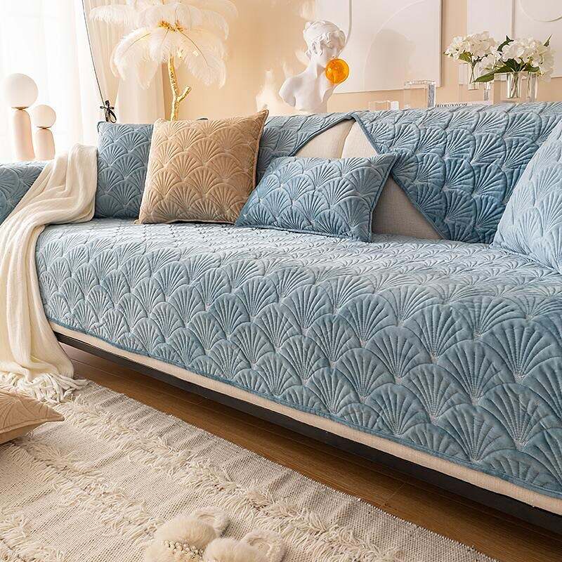 Sofa Slipcover Jacquard Fabric Sofa Seat Cover