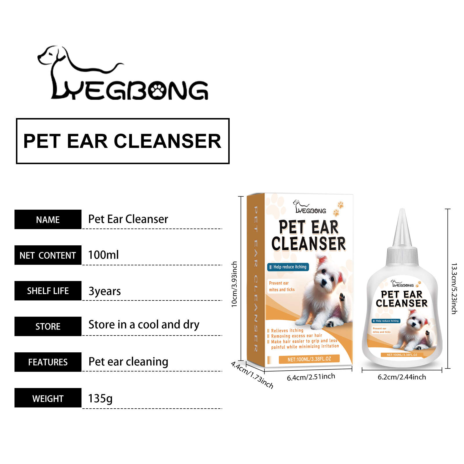 Pet Ear Cleanser