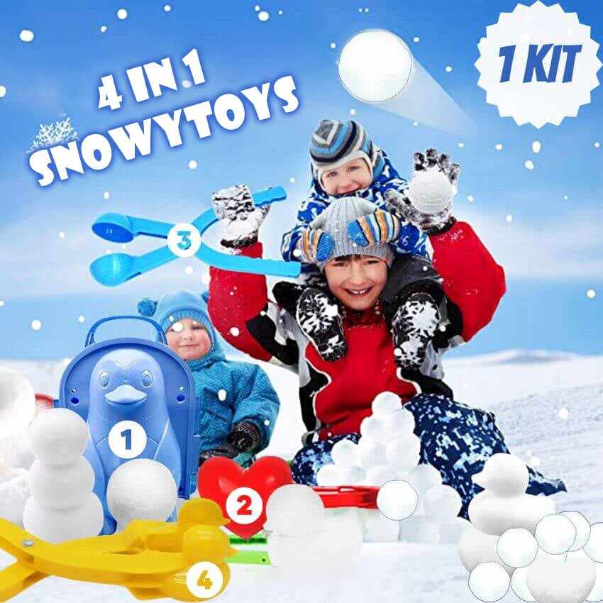 BIG SALE - 50% OFF4 IN 1 SNOWYTOYS