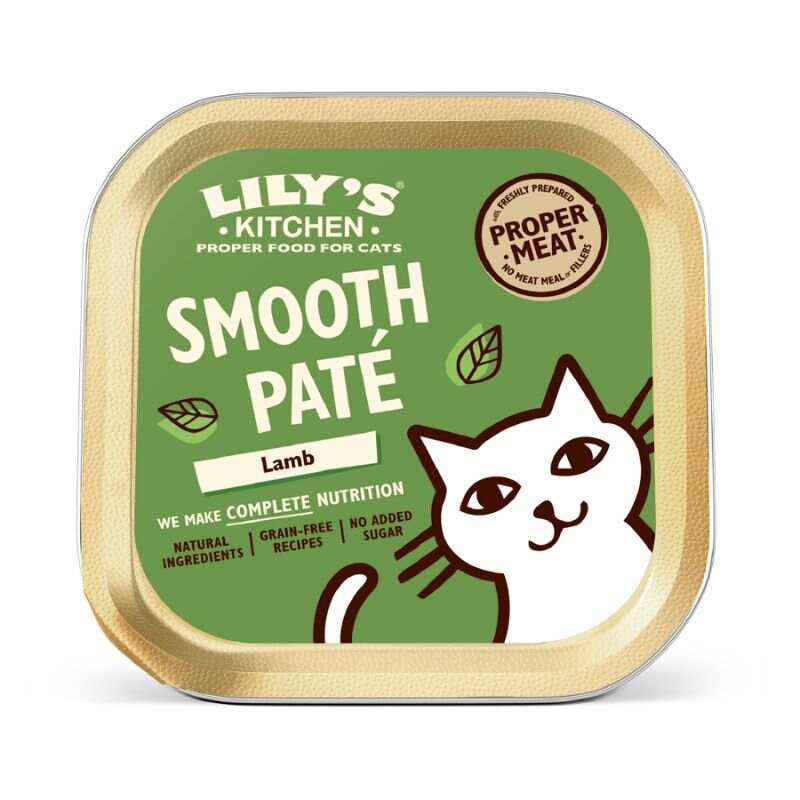 Lily's Kitchen - Wet Food For Cats - Lamb Pate 85g