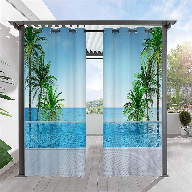 Waterproof Outdoor Curtain Privacy