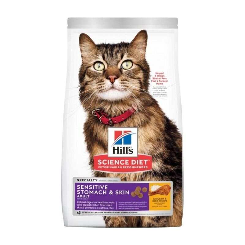 Hill's Science Diet (Specialty) - Feline Adult Sensitive Stomach & Skin