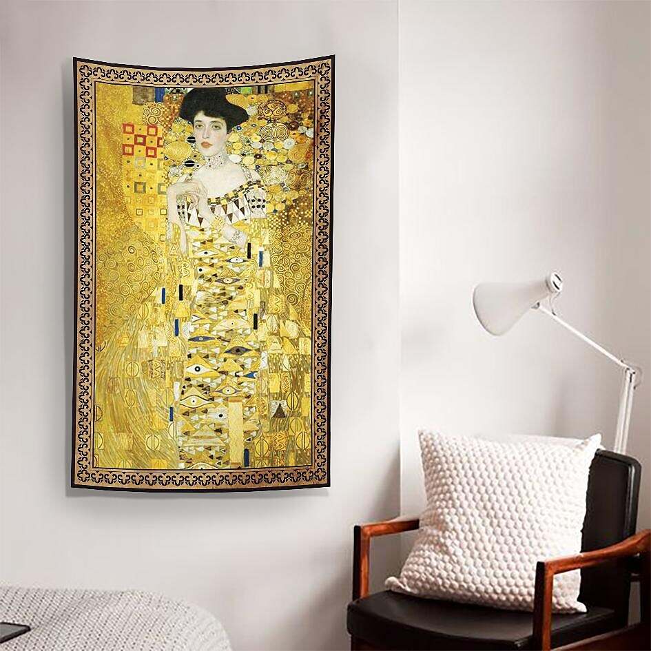 Gustave Klimt Wall Tapestry Art Decor Famous Painting Style