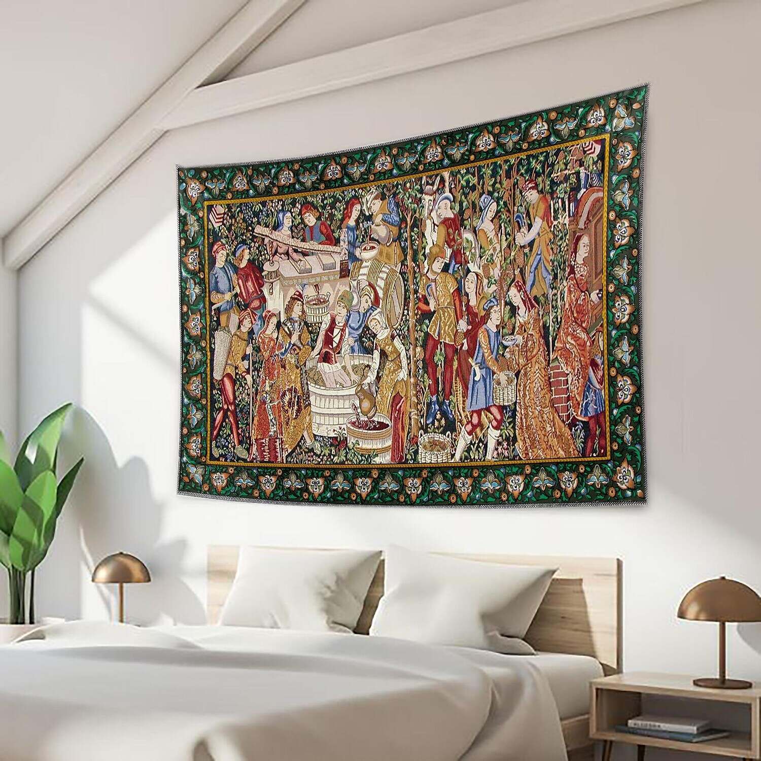 Medieval Wall Tapestry Art Decor