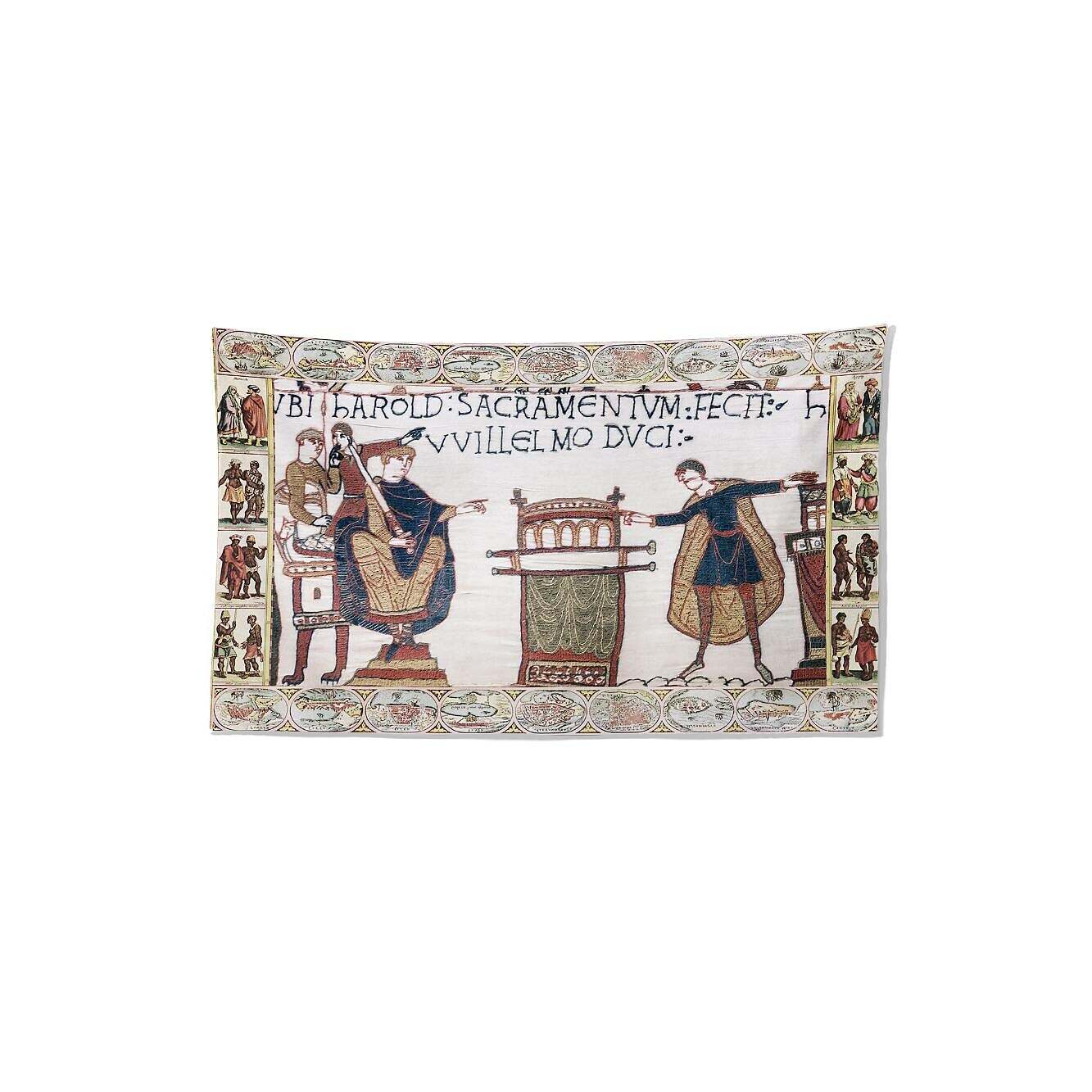 Bayeux Medieval Wall Tapestry Art Decor